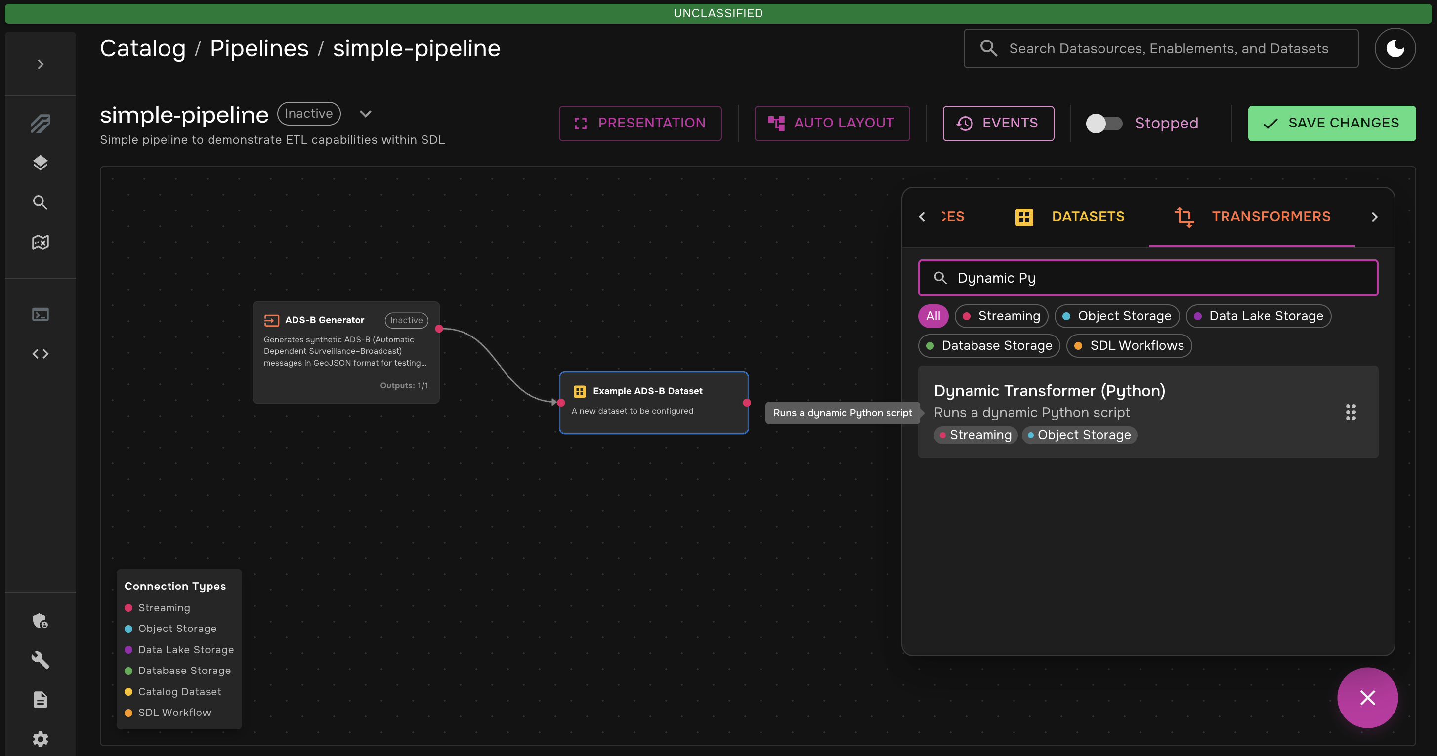 Search for Python Transformer